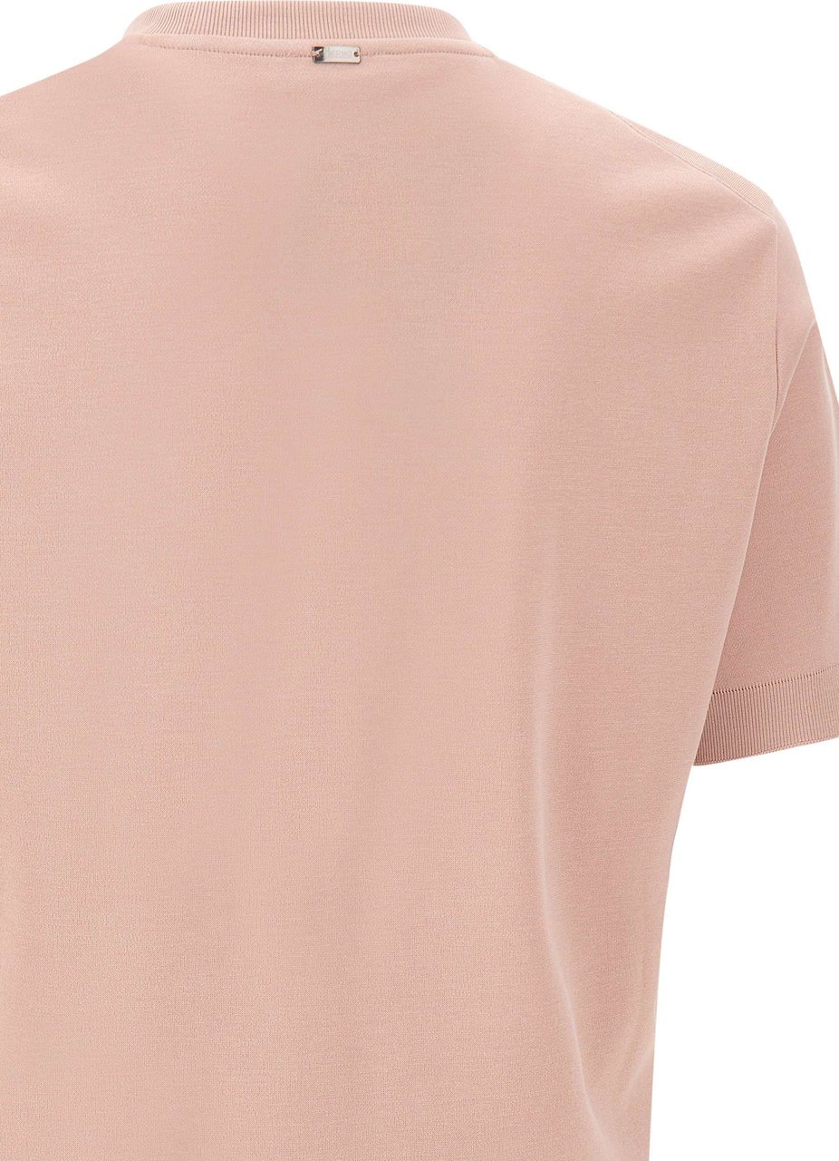 Herno T-Shirts And Polos Pink Roze