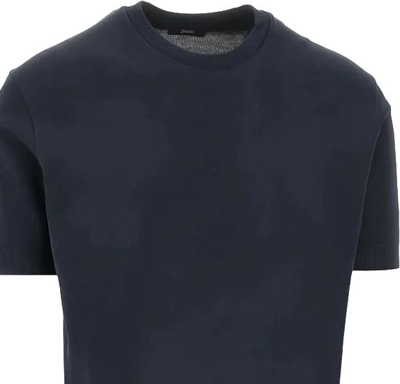 Herno T-Shirts And Polos Blu Navy