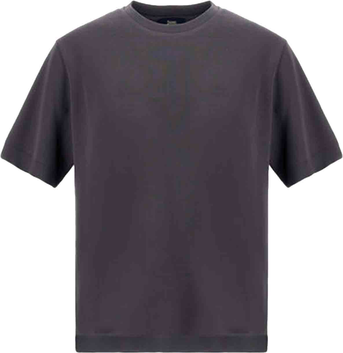 Herno Cotton t-shirt Grijs