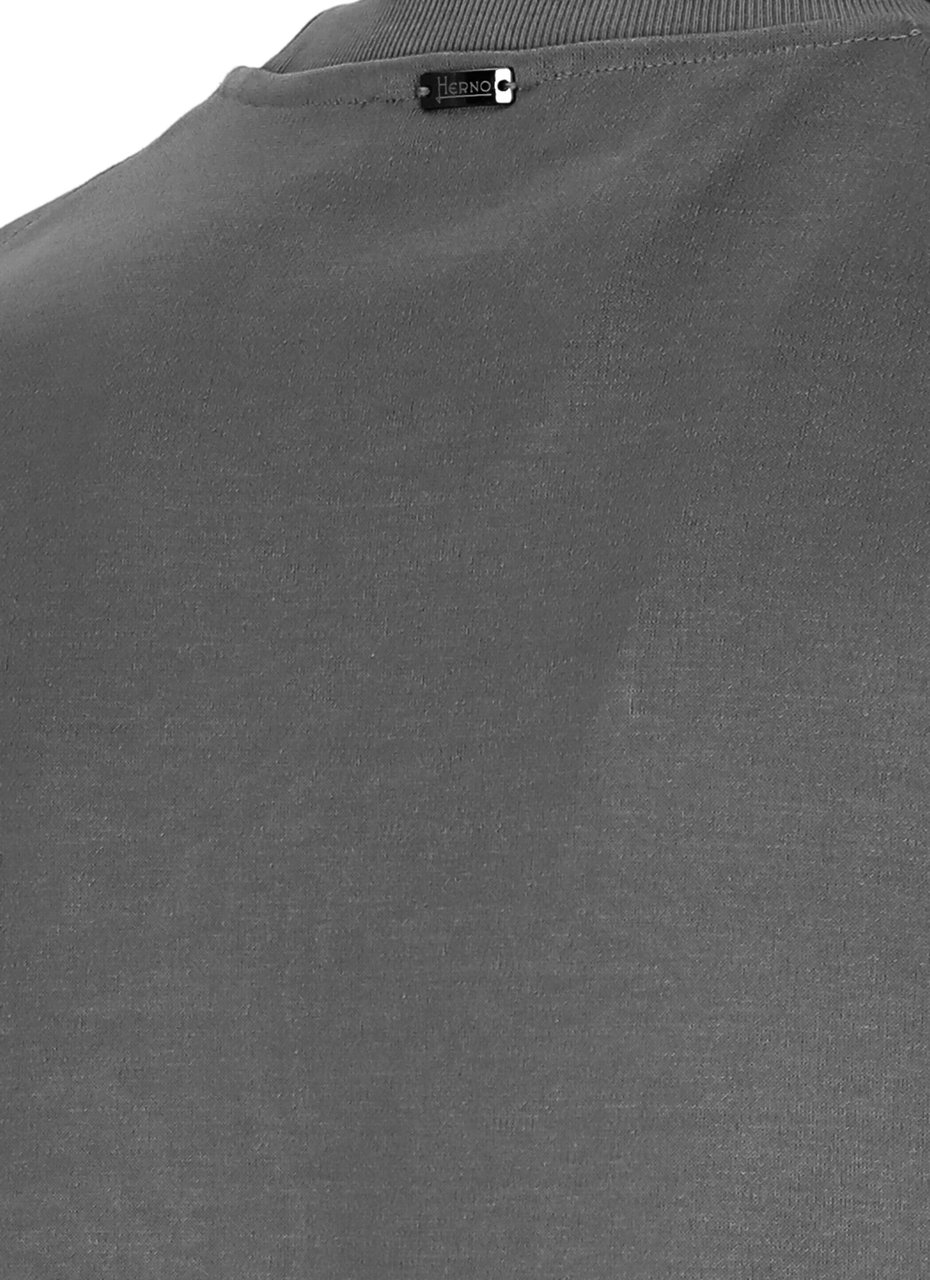 Herno T-Shirts And Polos Grey Donkergrijs