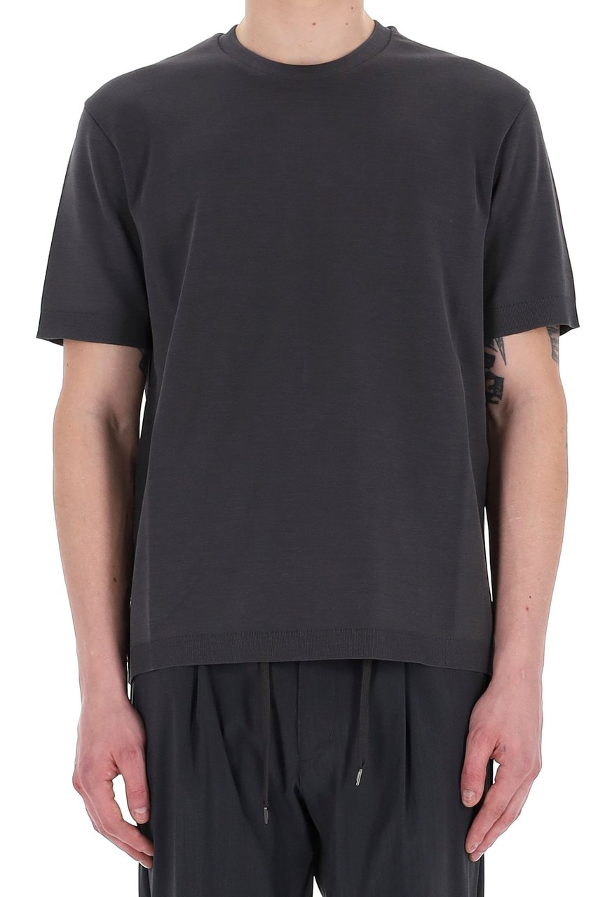 Herno Comfort Cotton T-Shirt Zwart