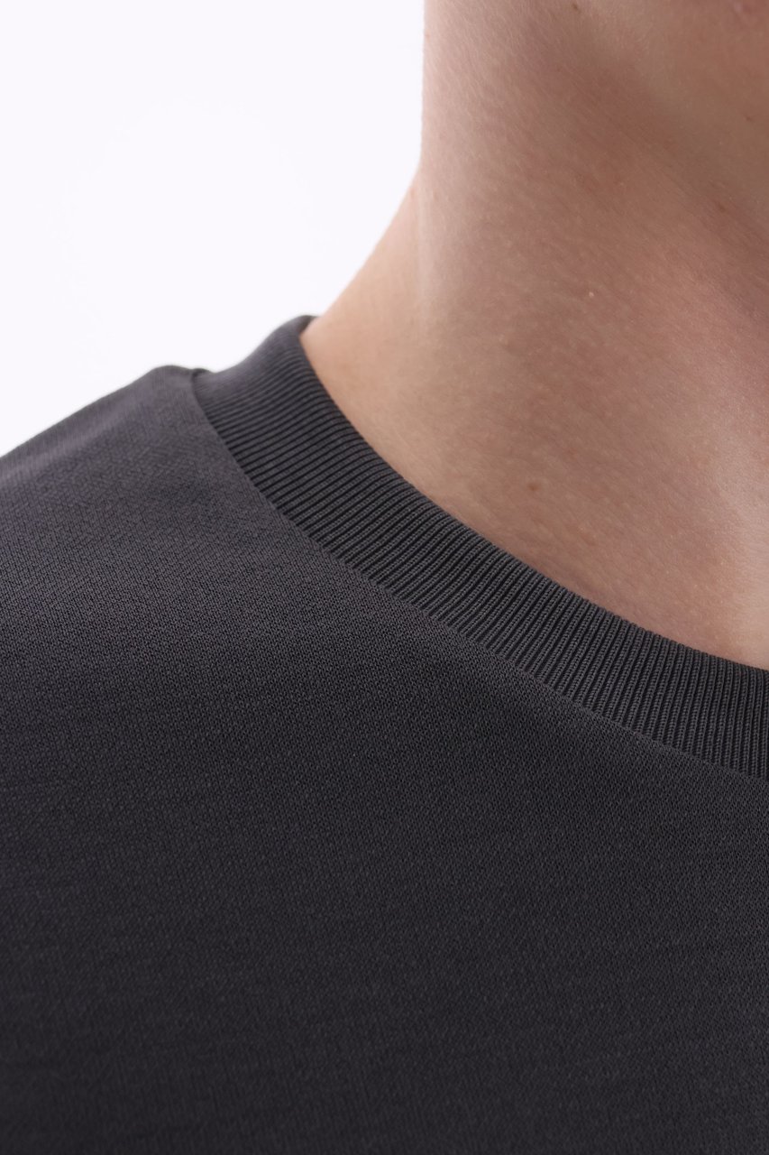 Herno Comfort Cotton T-Shirt Zwart