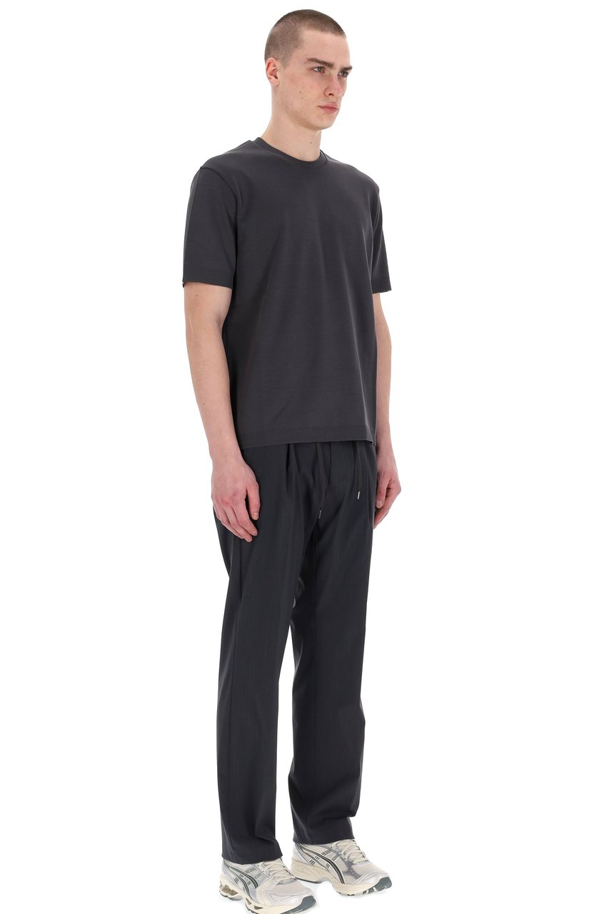 Herno Comfort Cotton T-Shirt Zwart