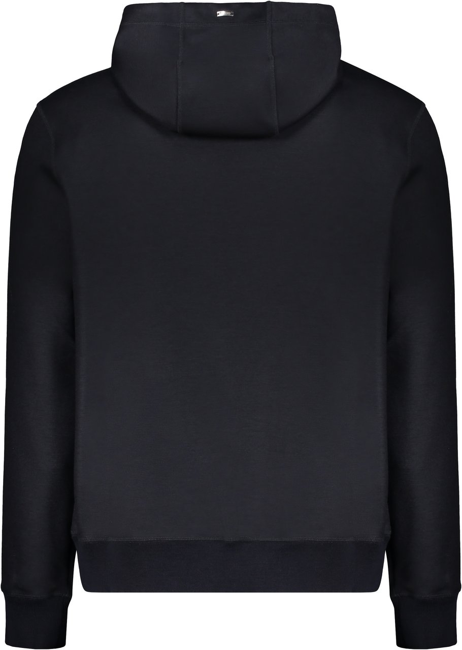Herno Hooded sweatshirt Blauw