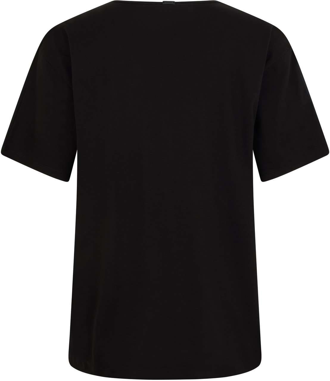 Herno Elegant black t-shirt for everyday look Zwart