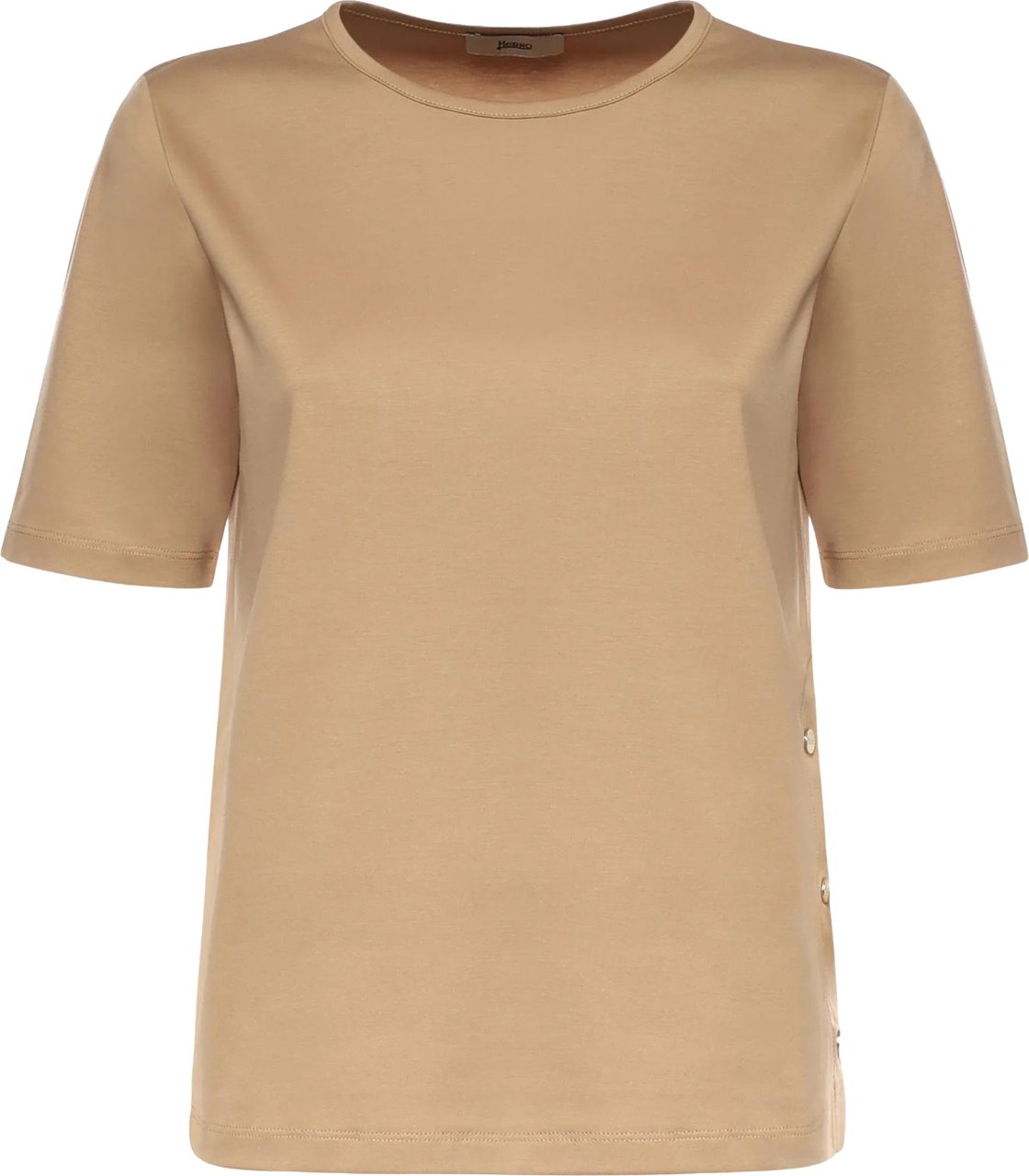 Herno T-Shirts And Polos Cammello Beige