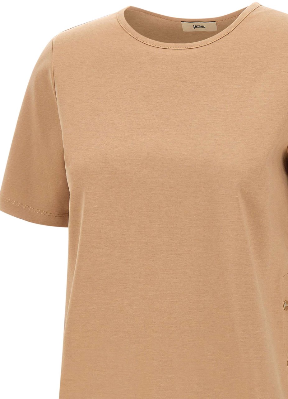 Herno T-Shirts And Polos Beige Beige