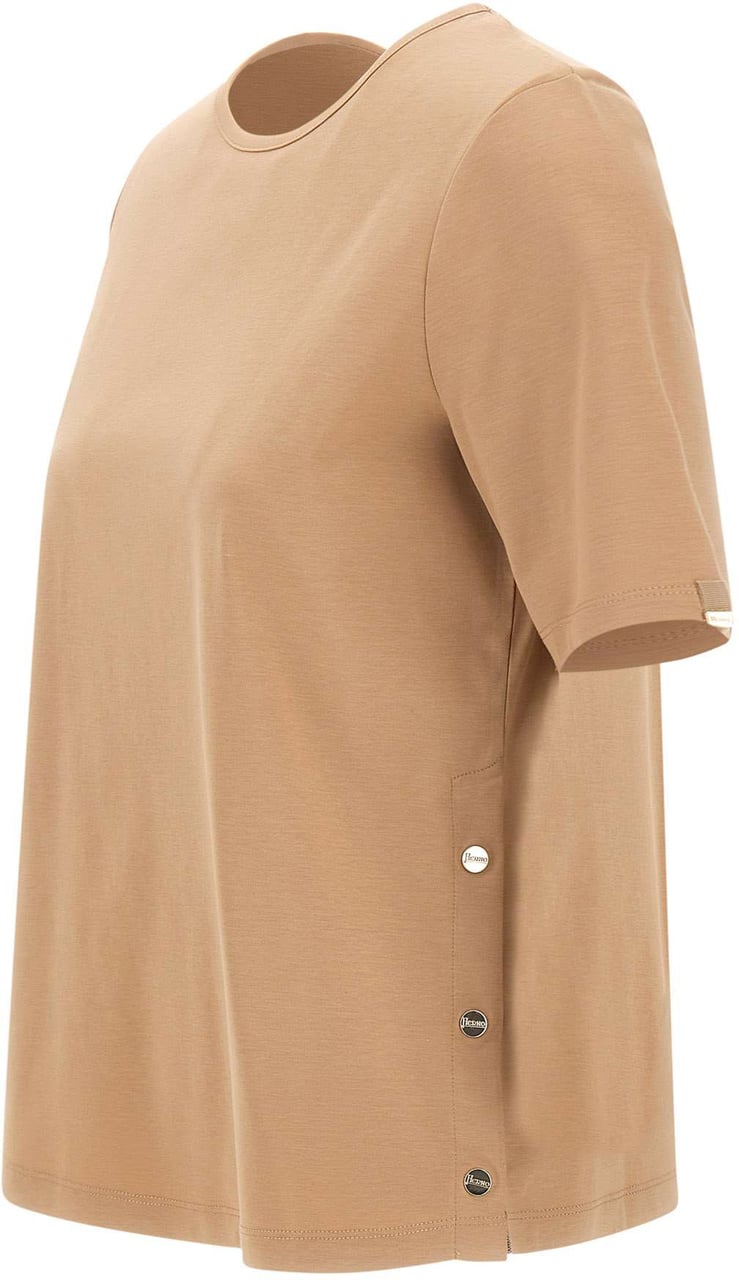Herno T-Shirts And Polos Beige Beige