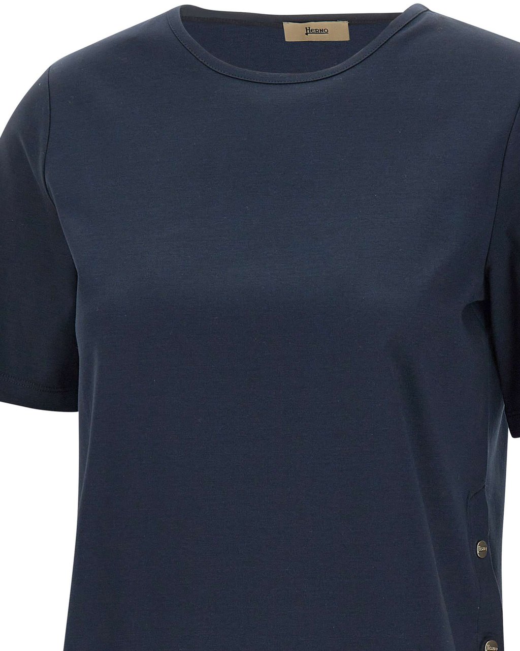 Herno T-Shirts And Polos Blue Navy