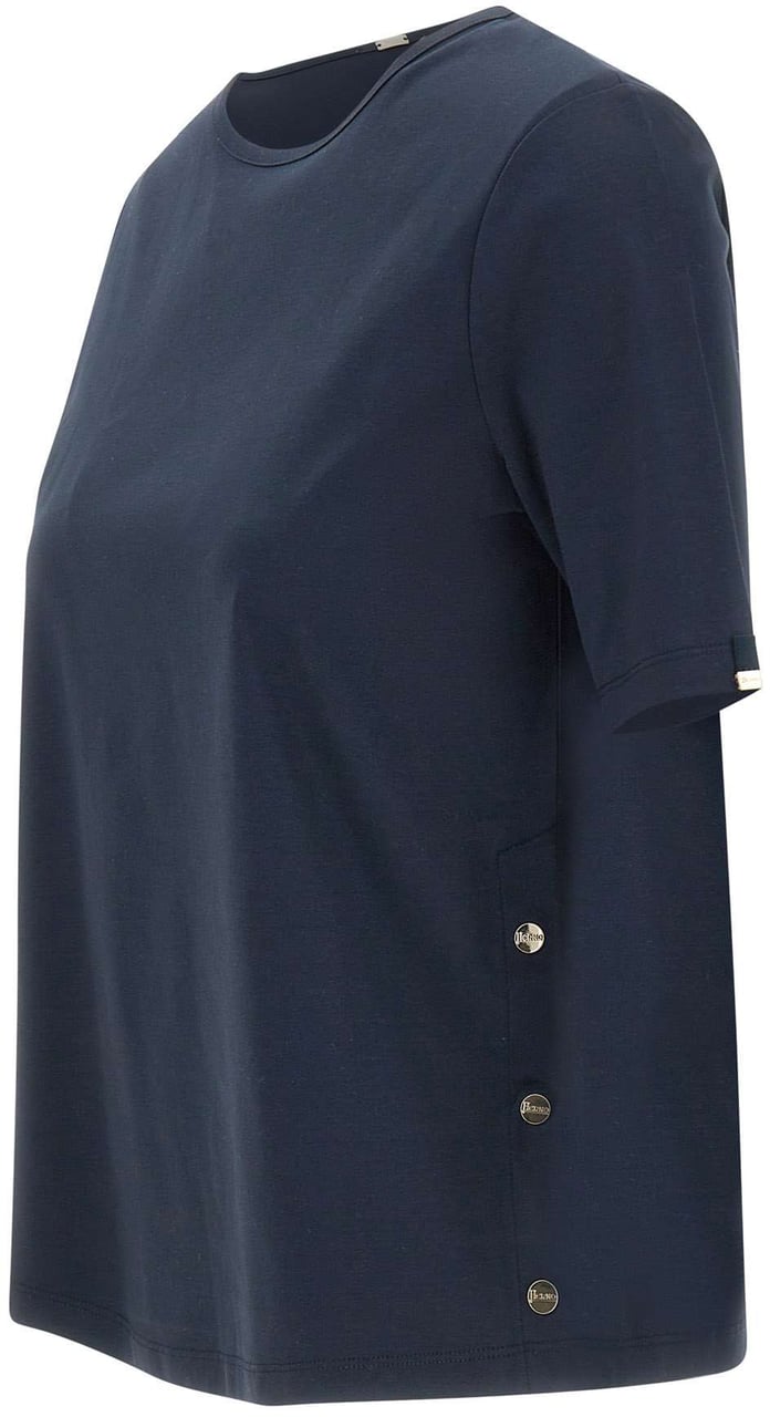 Herno T-Shirts And Polos Blue Navy