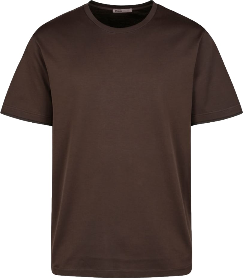 Herno T-Shirts And Polos Marrone Scuro Wit