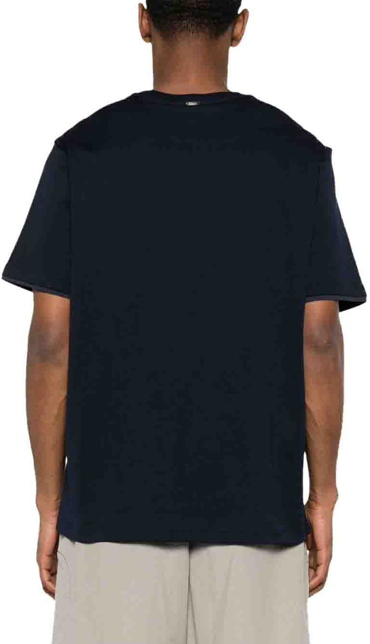 Herno T-Shirts And Polos Blue Blauw
