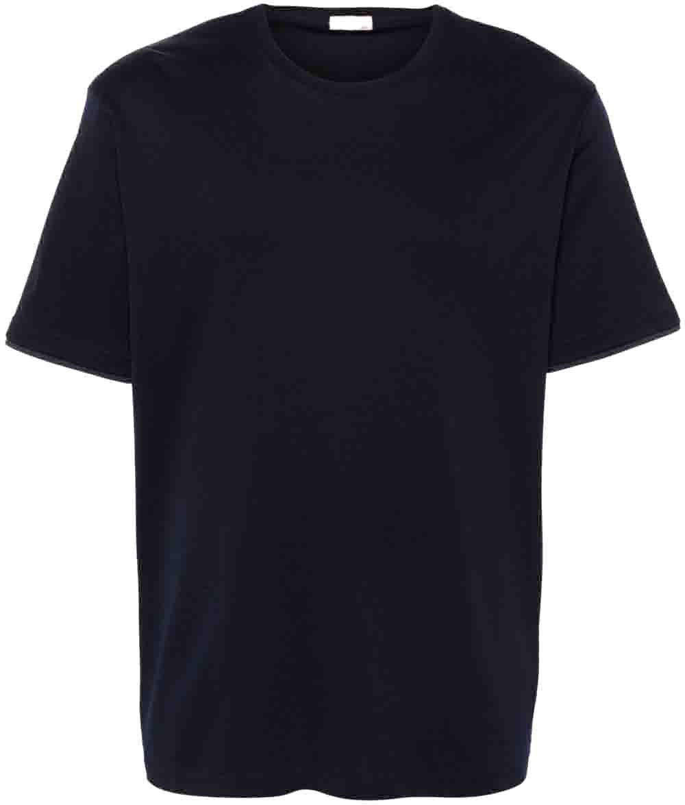 Herno T-Shirts And Polos Blue Blauw