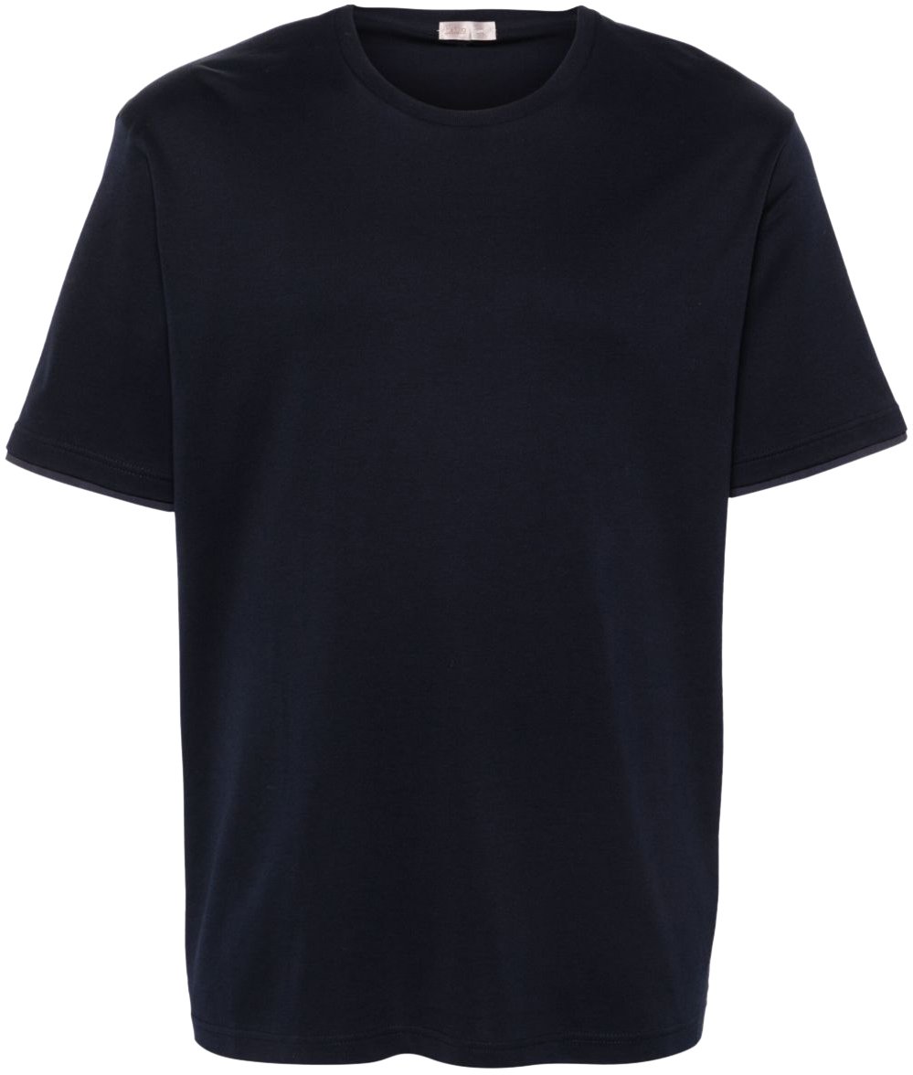 Herno T-Shirts And Polos Blue Blauw