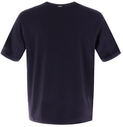 Herno T-Shirts And Polos Blue Blauw
