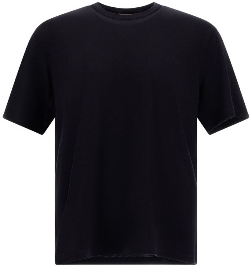 Herno T-Shirts And Polos Blu Navy Oranje