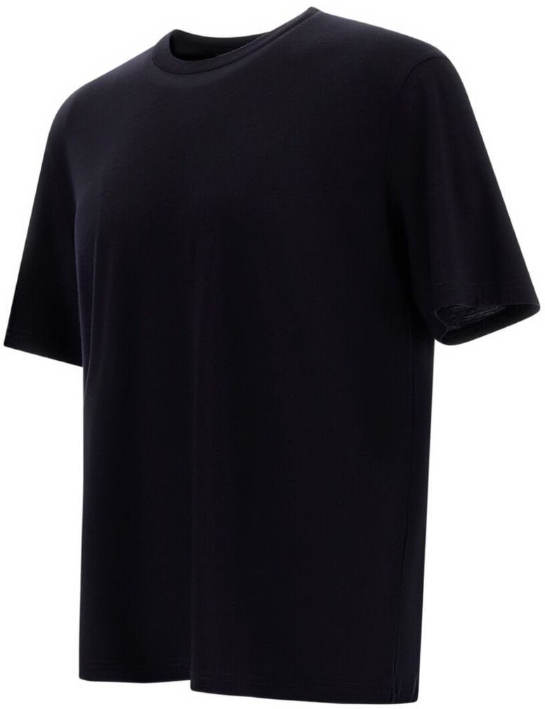 Herno T-Shirts And Polos Blu Navy Oranje