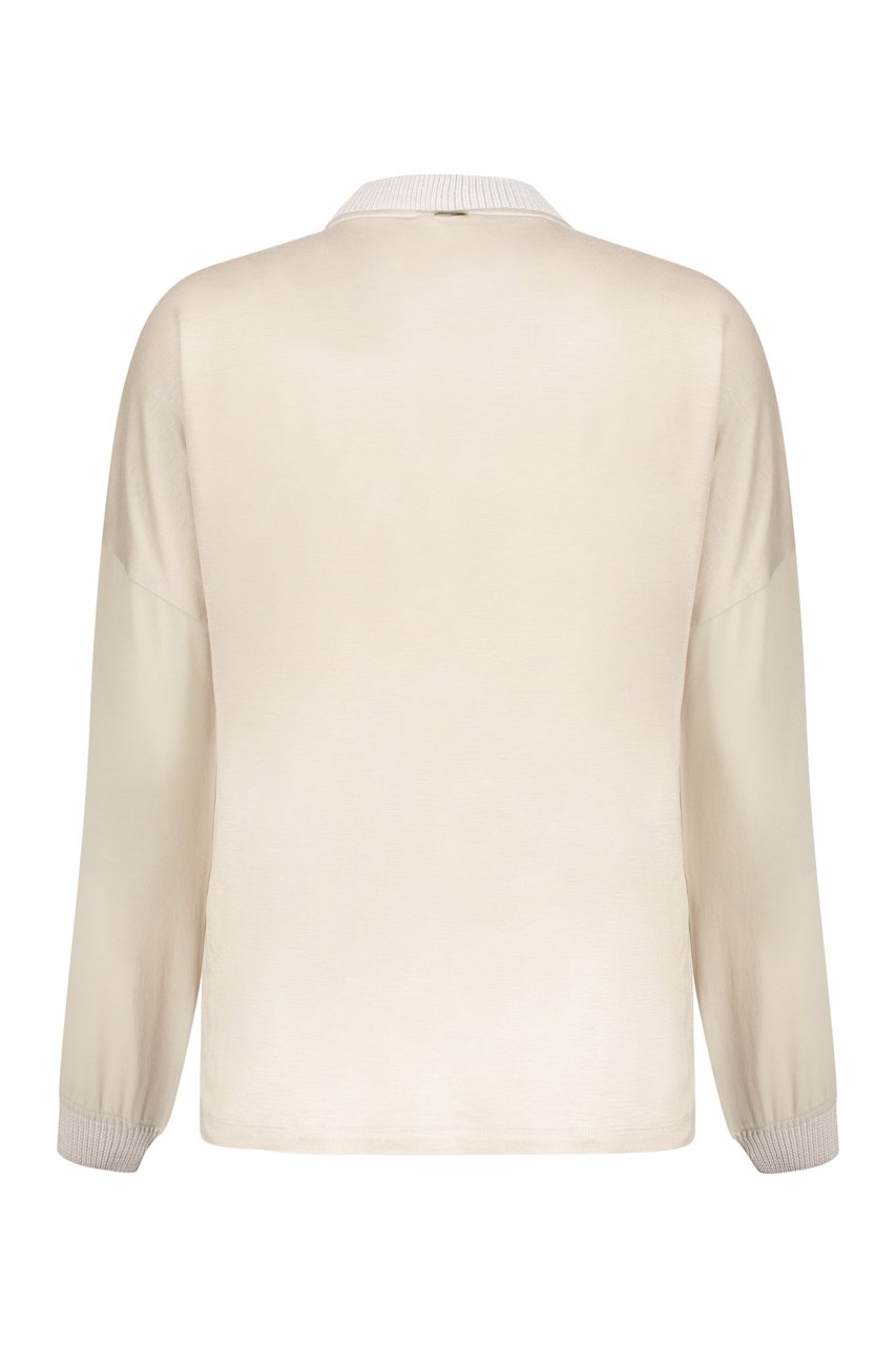 Herno Crew-neck blouse Neutraal