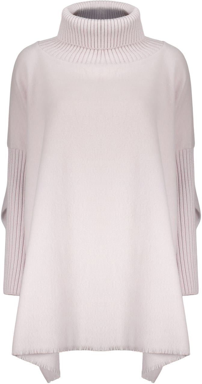 Herno Long sleeve shirt with high collar Roze