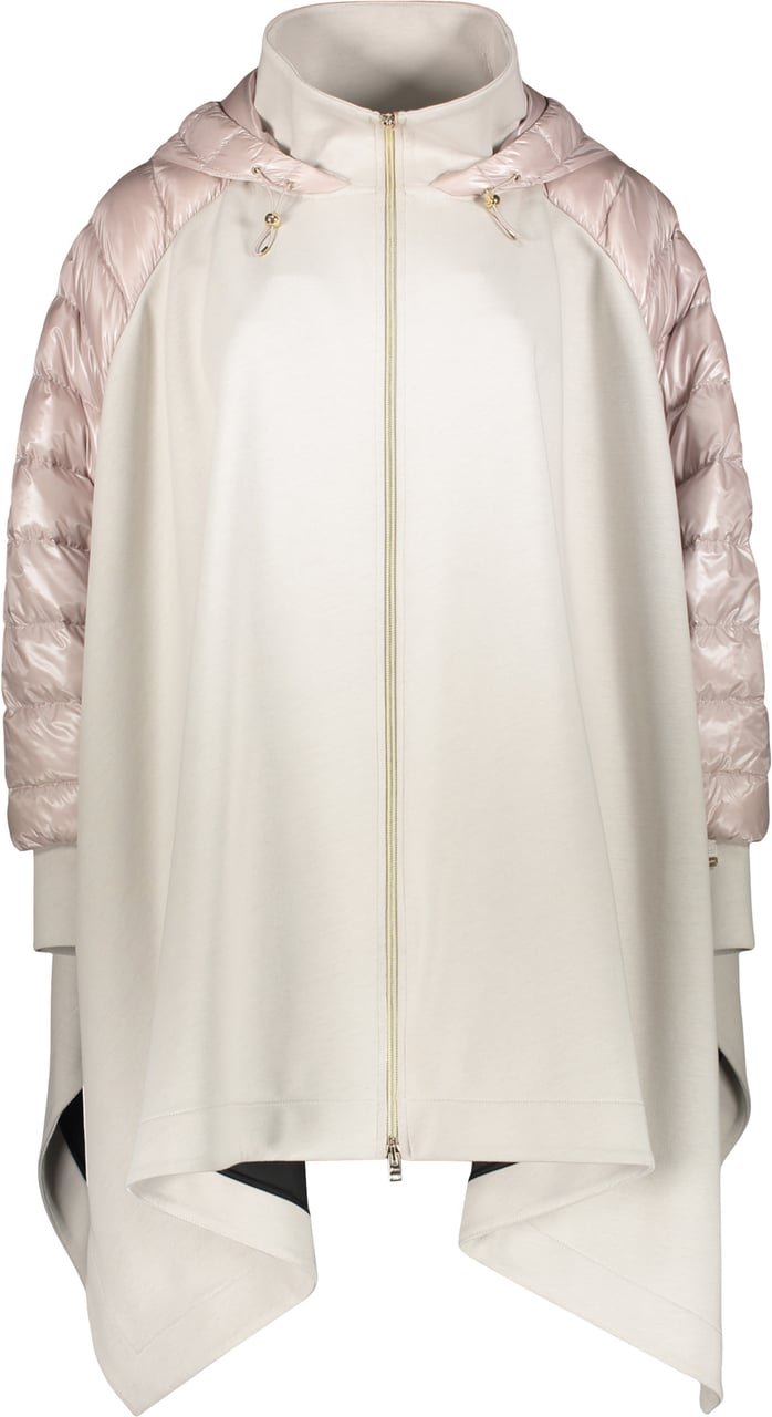 Herno Hooded cotton jacket Neutraal