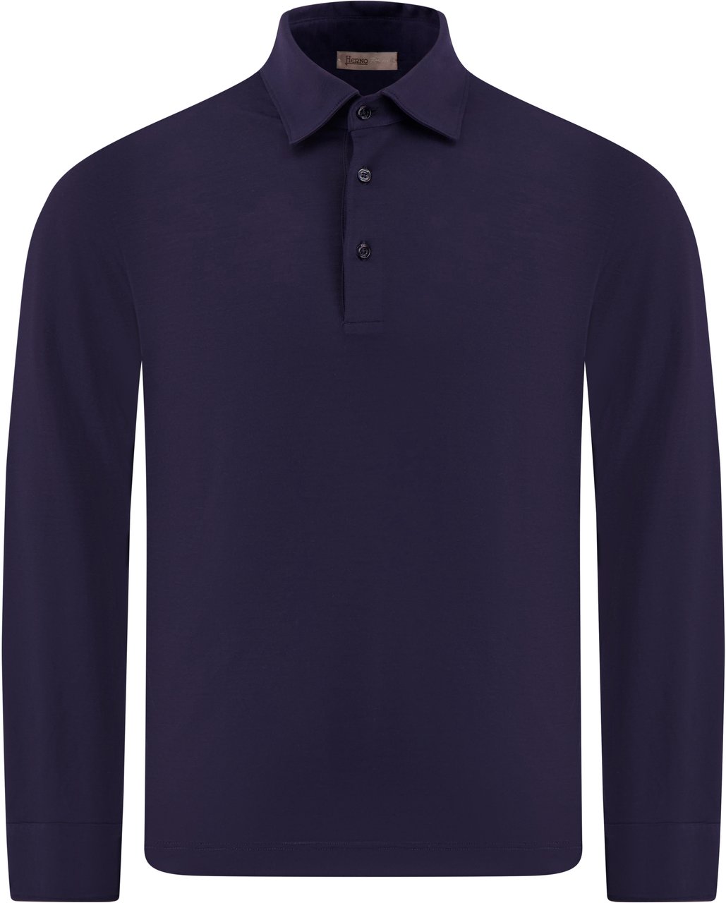 Herno Polo Blauw Blauw