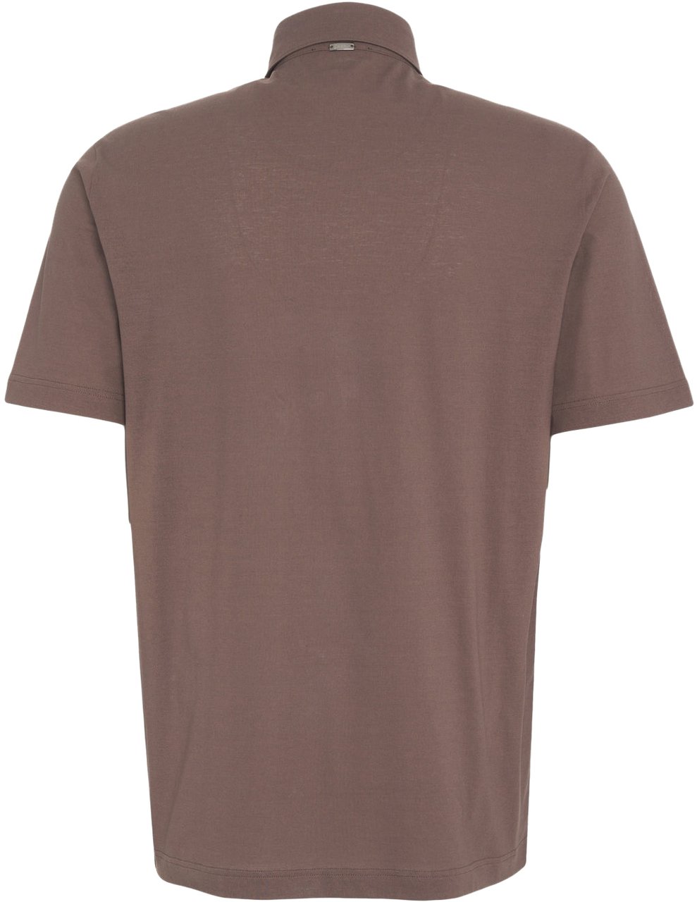 Herno Cotton polo shirt Bruin