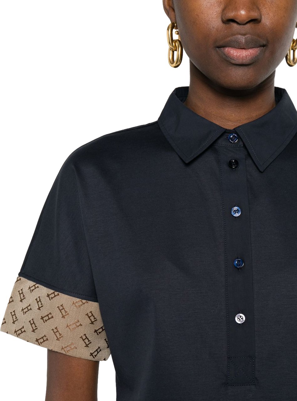 Herno T-Shirts And Polos Blue Navy