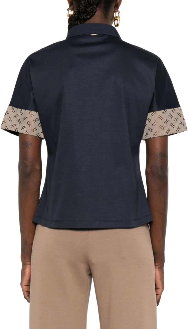 Herno T-Shirts And Polos Blue Navy