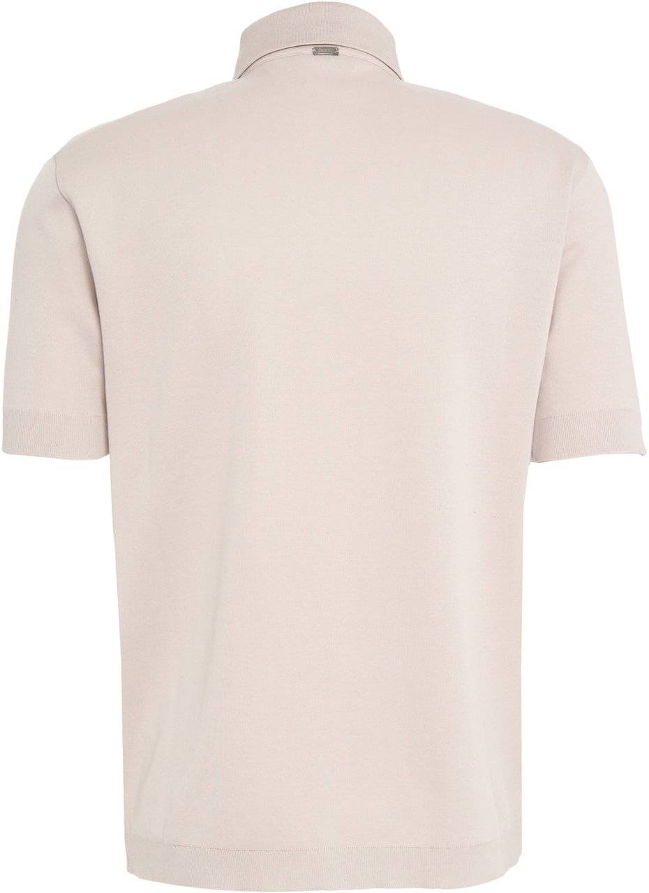 Herno Cotton polo shirt Grijs