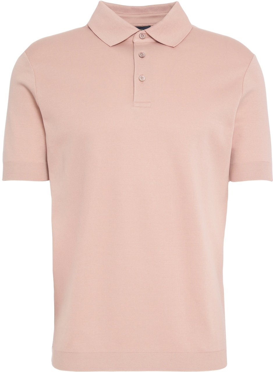 Herno Cotton polo shirt Roze
