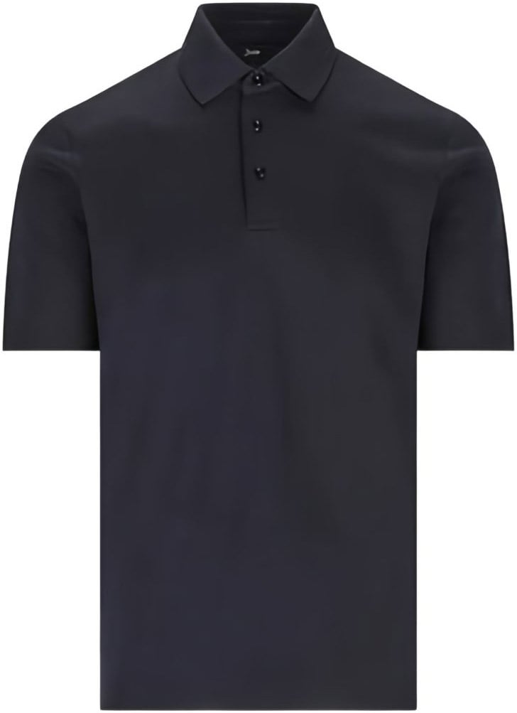 Herno T-Shirts And Polos Blu Navy