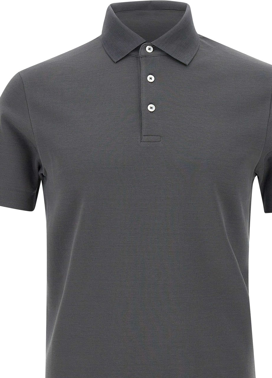 Herno T-Shirts And Polos Grey Grijs