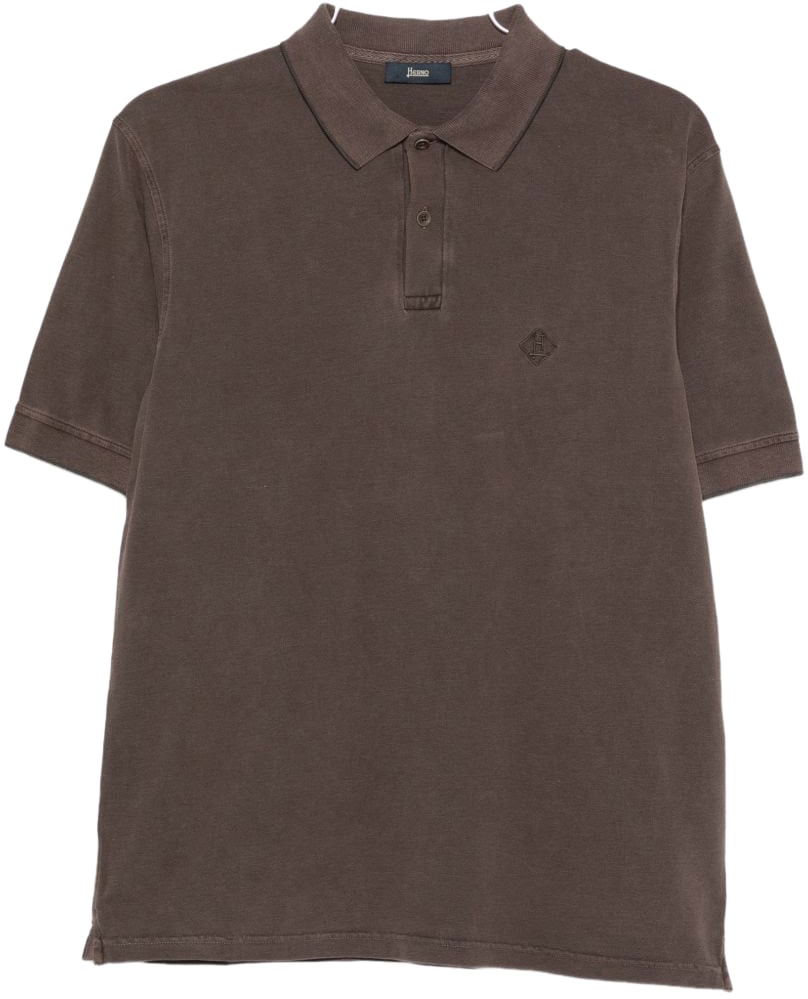 Herno T-Shirts And Polos Brown Bruin