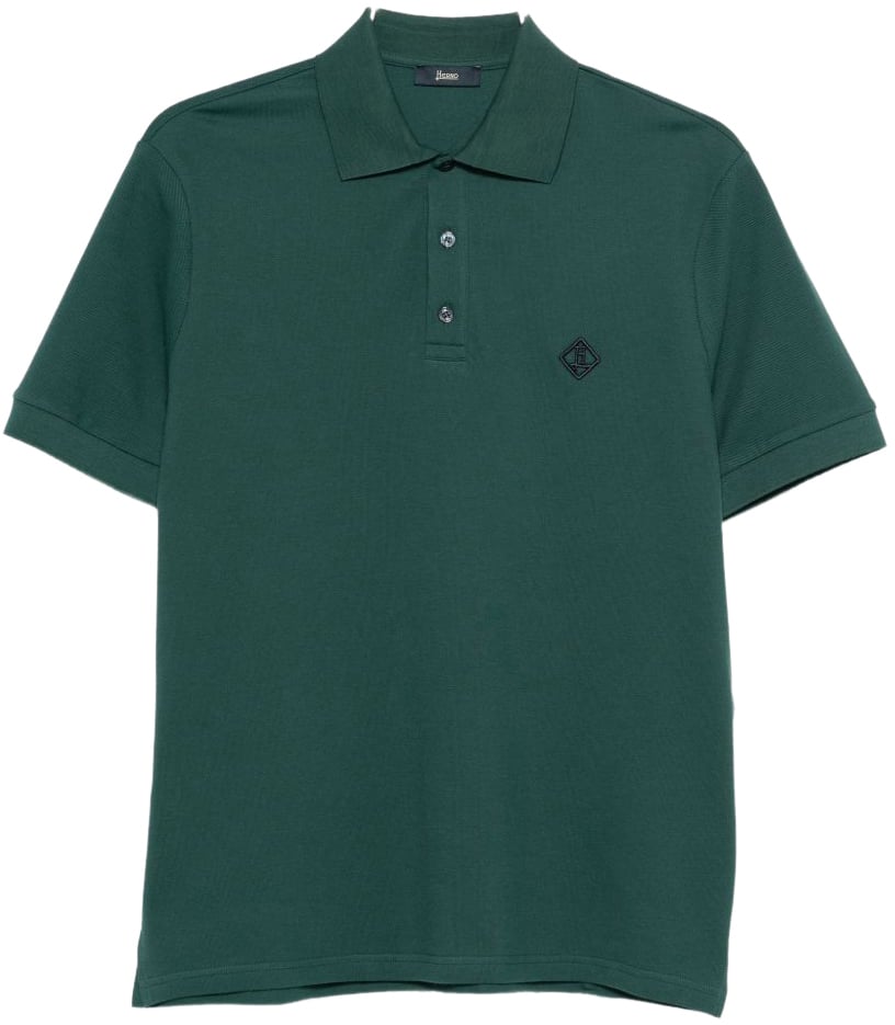 Herno T-Shirts And Polos Green Groen