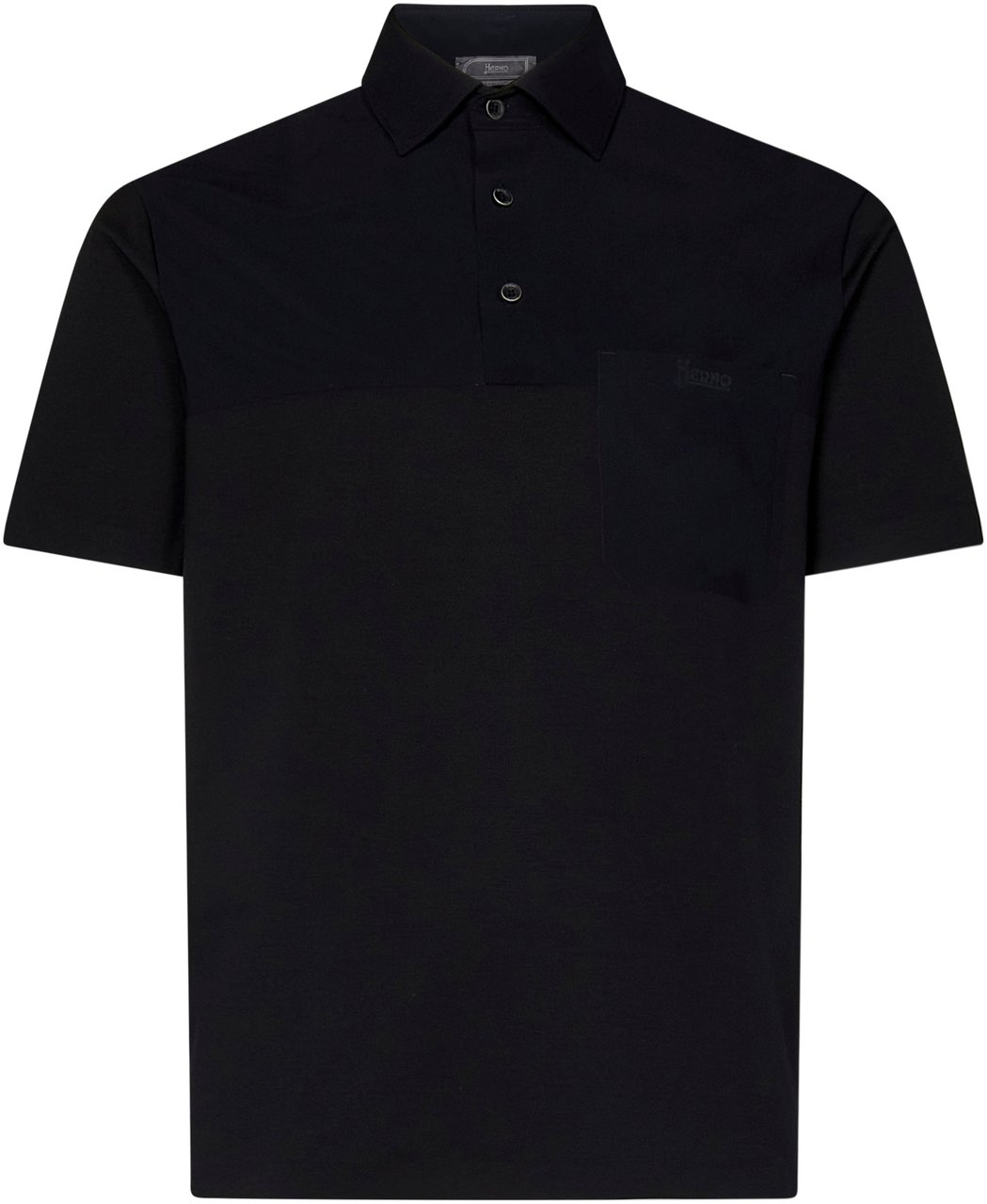 Herno Herno T-shirts And Polos Black Zwart