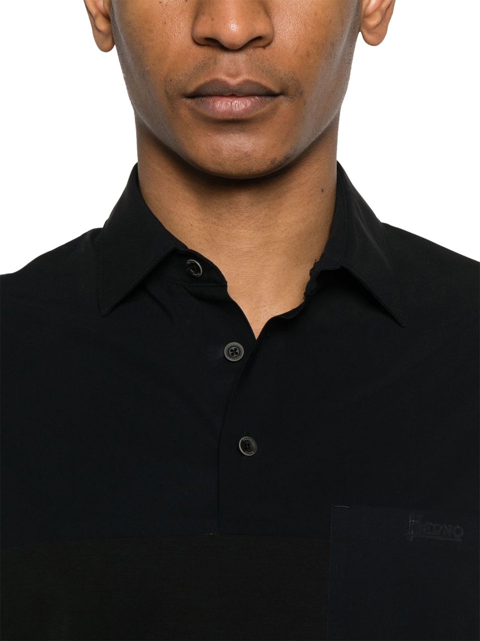 Herno Herno T-shirts And Polos Black Zwart