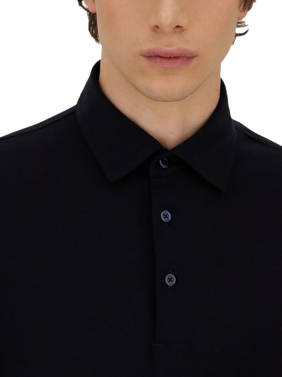 Herno T-Shirts And Polos Blu Navy Navy