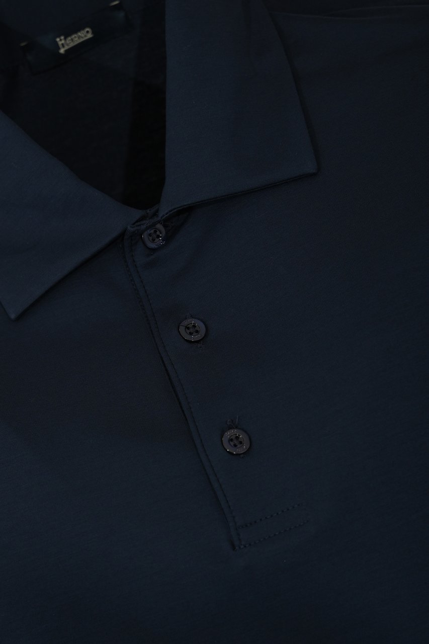Herno T-Shirts And Polos Blue Blauw
