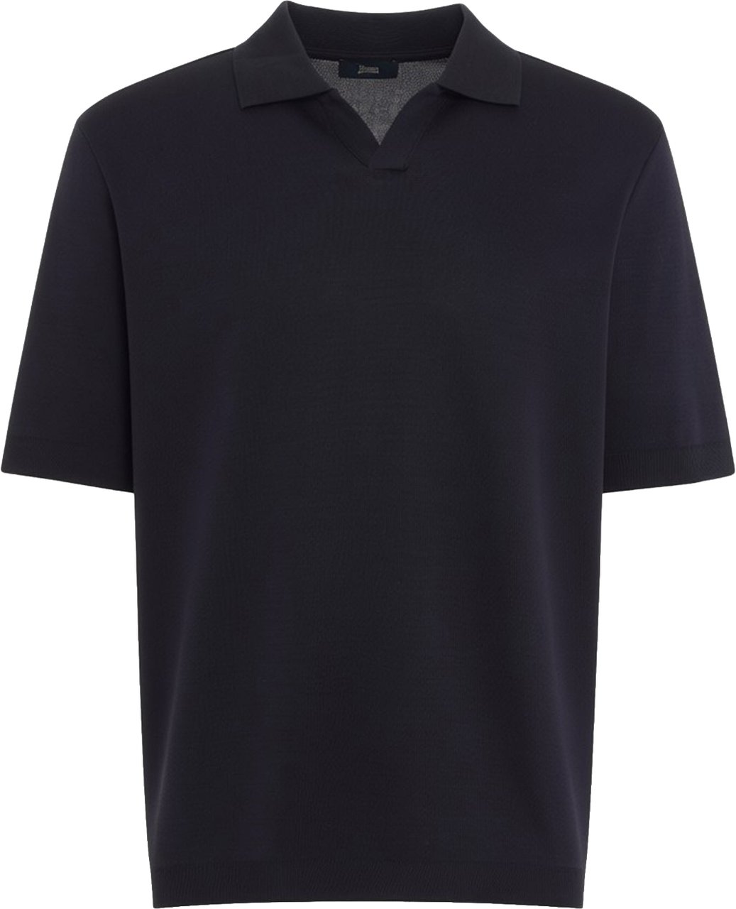 Herno Cotton polo shirt Blauw