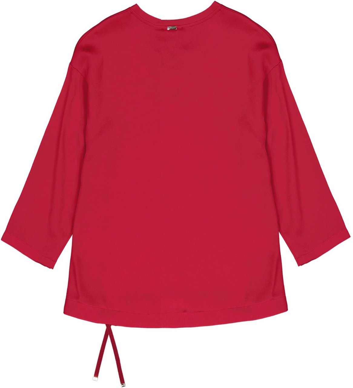 Herno Herno long-sleeve V-neck top Rood