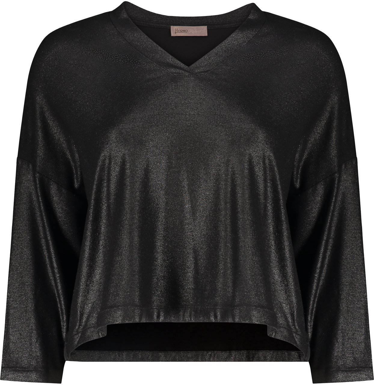 Herno Viscose top Zwart