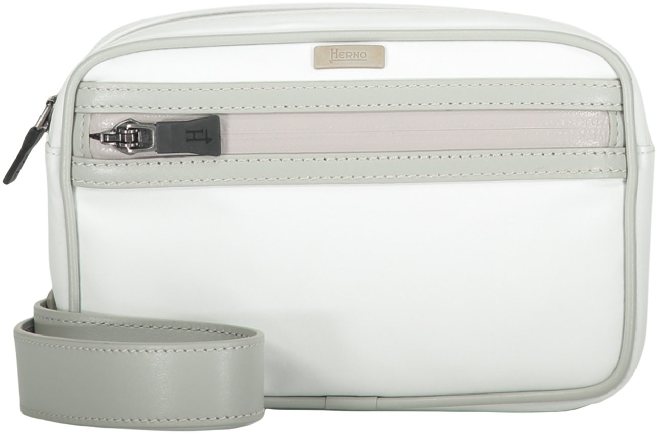 Herno Belt bag with logo Wit