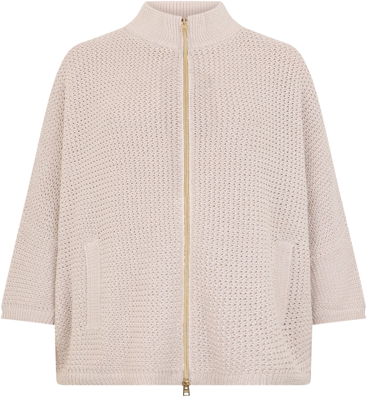 Herno Sand color elegant and versatile cardigan for any occasion Neutraal