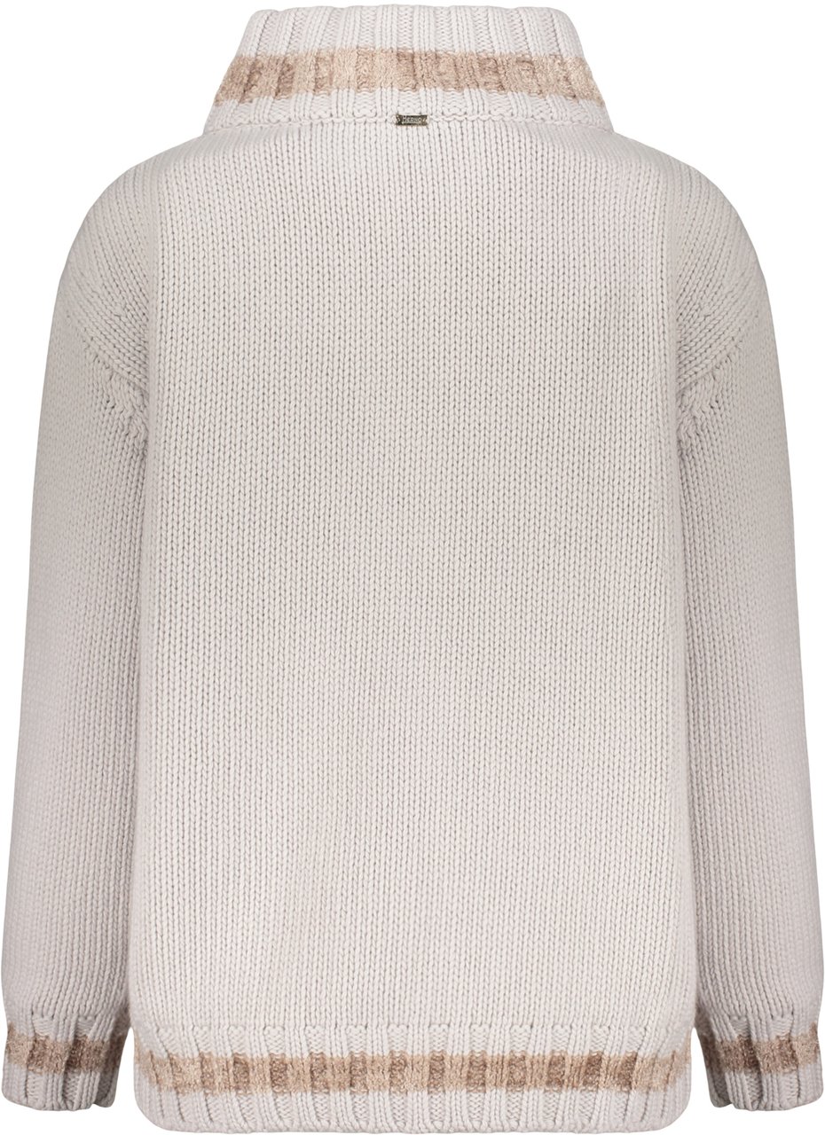 Herno Wool cardigan Neutraal