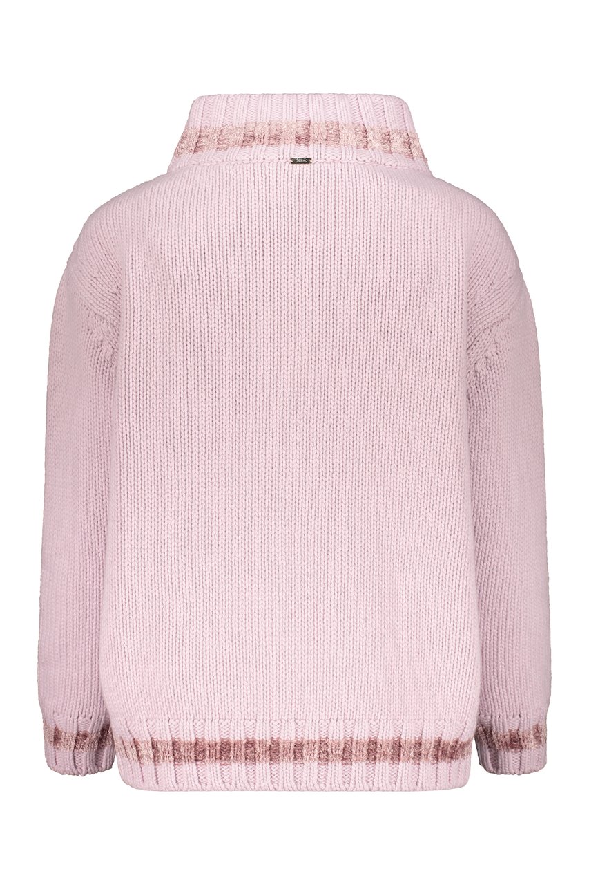 Herno Wool cardigan Paars