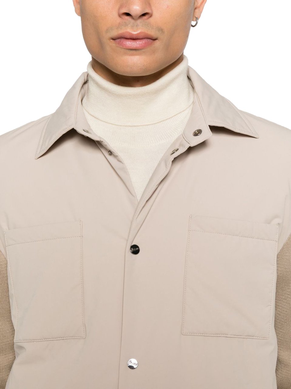 Herno Jackets Dove Grey Grijs