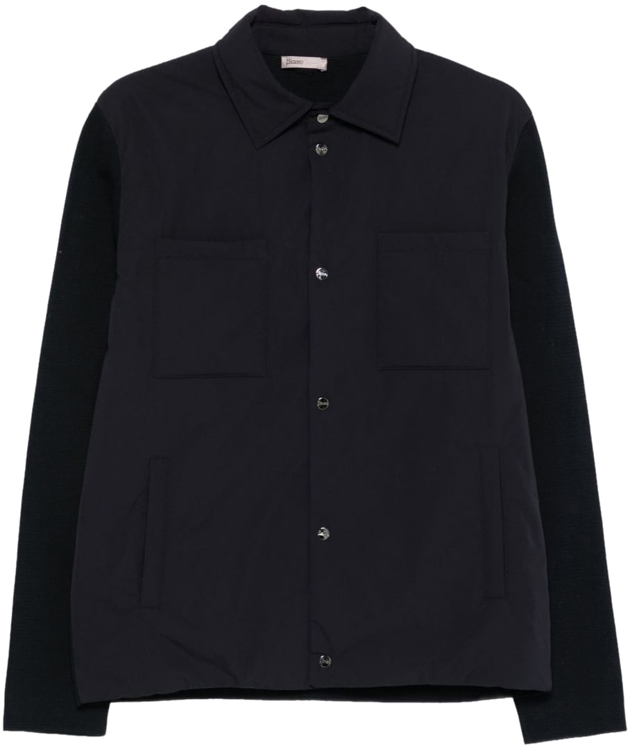 Herno Jackets Blue Blauw