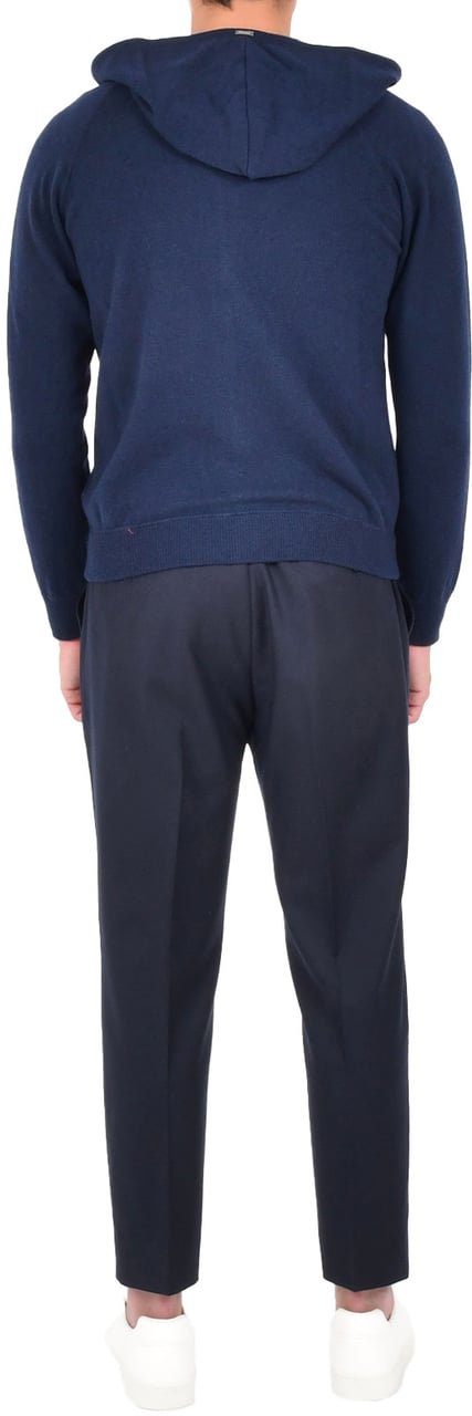 Herno Herno Sweaters Blue Blauw