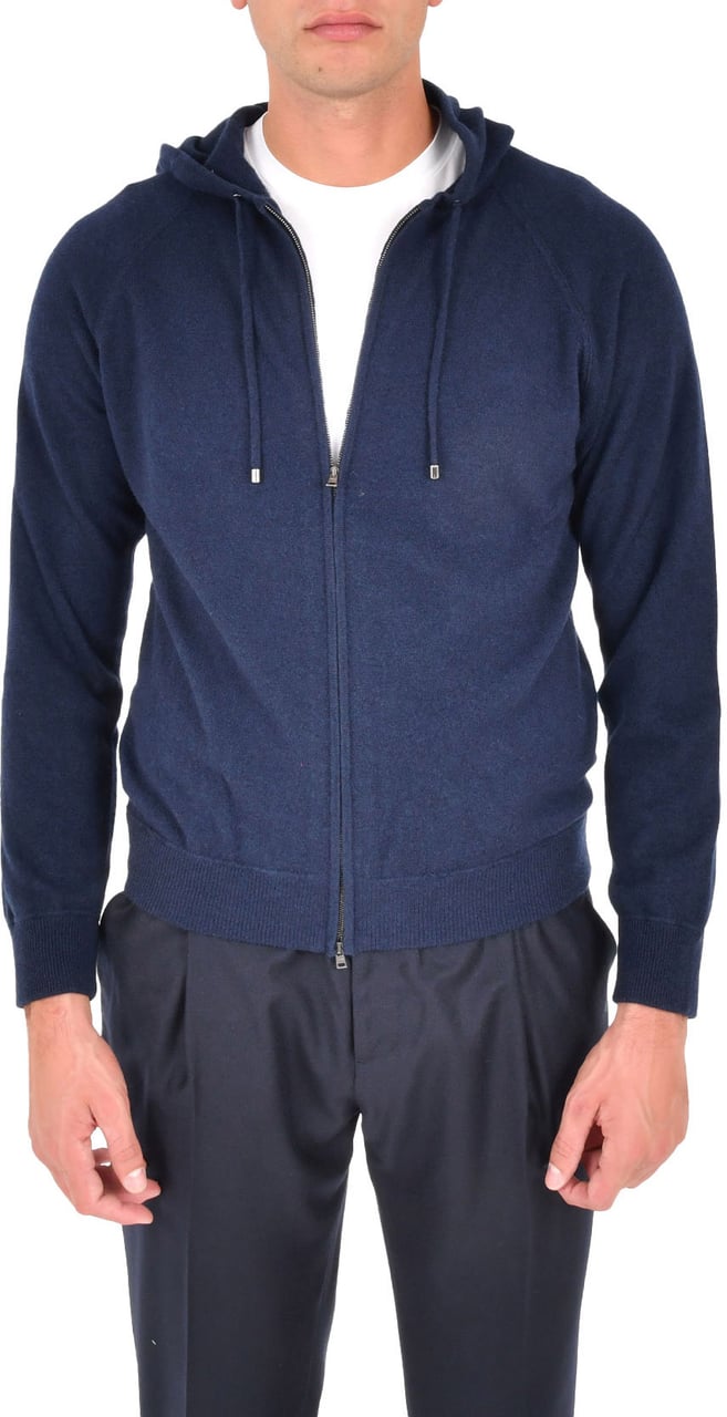 Herno Herno Sweaters Blue Blauw