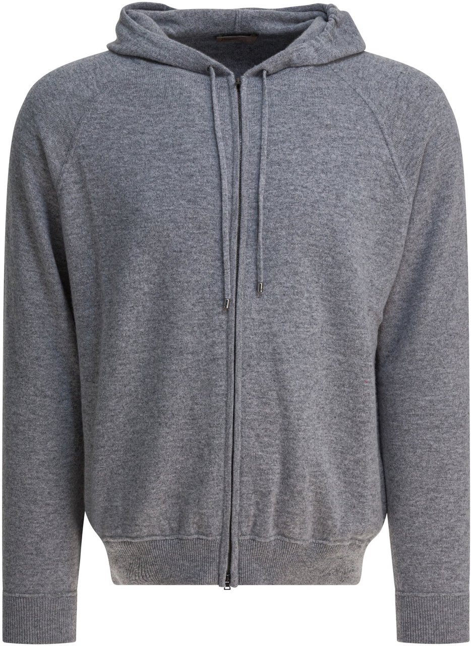 Herno Cashmere cardigan Grijs